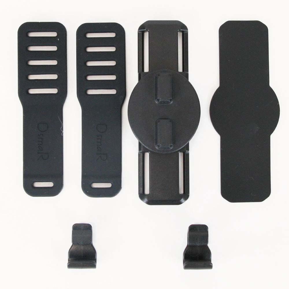 R250 OsmaR250 Rotating Belt Attachment 360-Degree Swivel Magnetic Mount with Lock Mechanism and Silicone Band for Bicycle Accessories