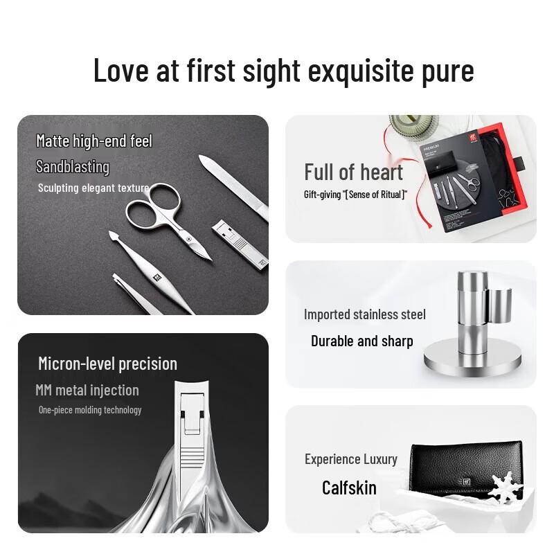 Zwilling TWINOX 5-Piece Manicure Set