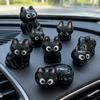 Lovely Kitten Desktop Ornaments - 1/6Pcs Black Cat Cartoon Miniature Figurines