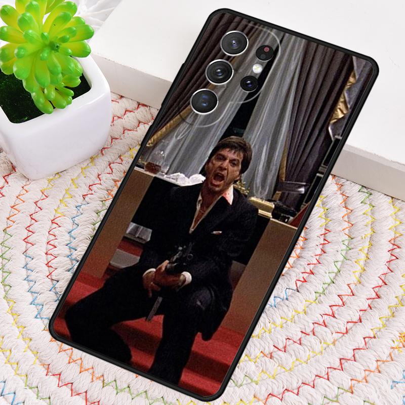 Tony Montana Scarface TPU Phone Case For Samsung Galaxy Note 10 Pro S26 S25 S24 S23 S22 Ultra Plus S21 FE S20 Shockproof Cover