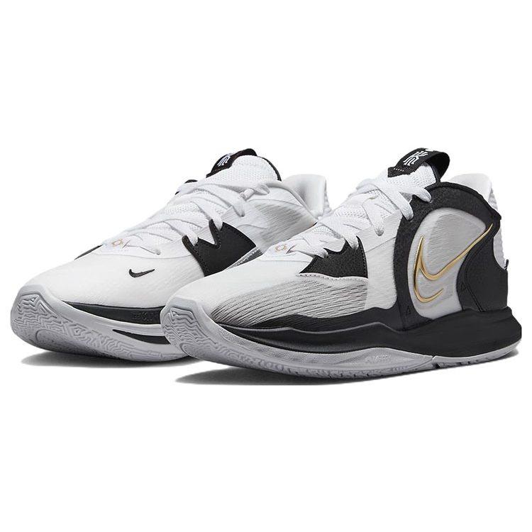 Nike Kyrie Low 5 EP 'Bianco Nero Oro Metallico' DJ6014-101
