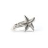 SEWNSWEN SILVER GEM STARFISH RING