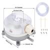 30-300Pa Differential Pressure Switch ABS Air Pressure Switch  Gas Air Systems