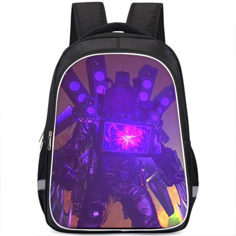 Trendy Street Fashion Oxford Cloth Large Capacity Student Backpack Unisex