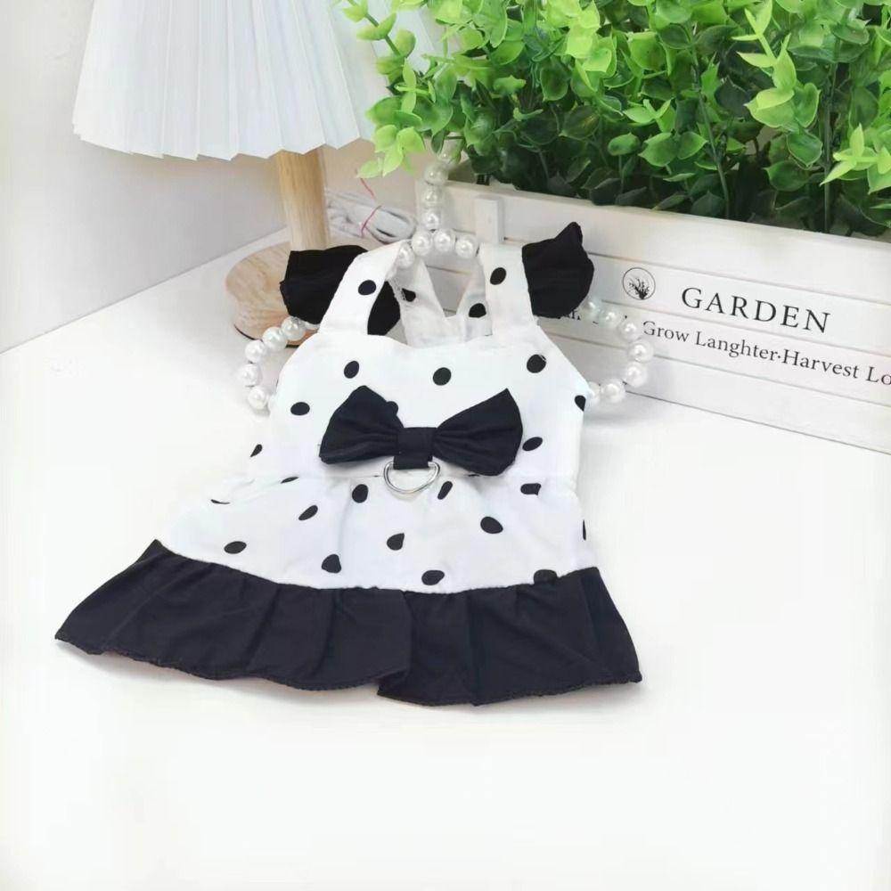 Breathable Pet Skirt Cute Pet Clothes Fashion Cat Vest Harness  for Puppy Kittens