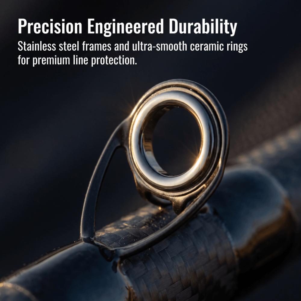 30PCS Stainless Steel Fishing Rod Tip Repair Kit Fishing Rod Replacement Tips  for Baitcasting Rods