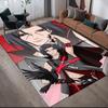 Uchiha Itachi Theme Illustration Square Area Rug, Non-Slip Floor Mat for Bedroom, Perfect Gift for Itachi Fans.chl