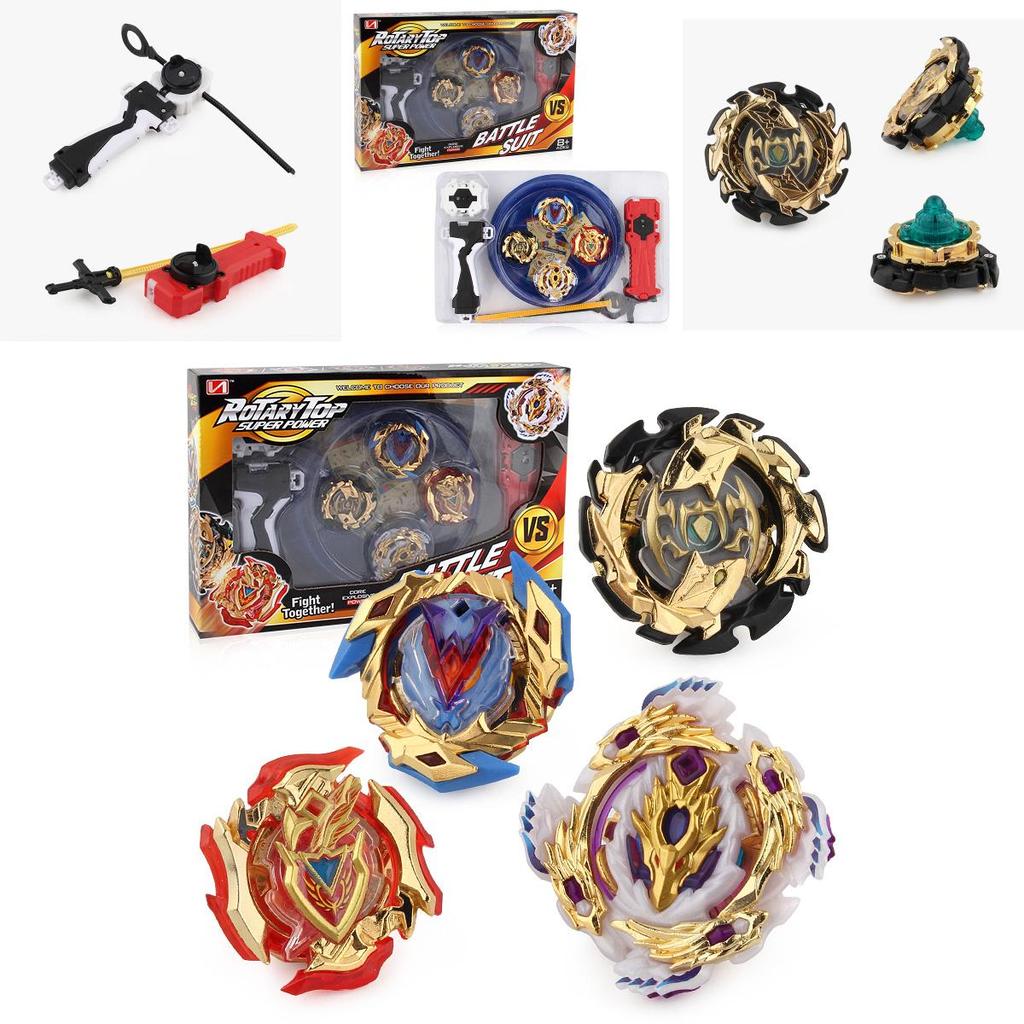 Premium Kwaliteit Metal Fusion Masters Beyblade Lanceer Speelgoed Set Voor Kinderen