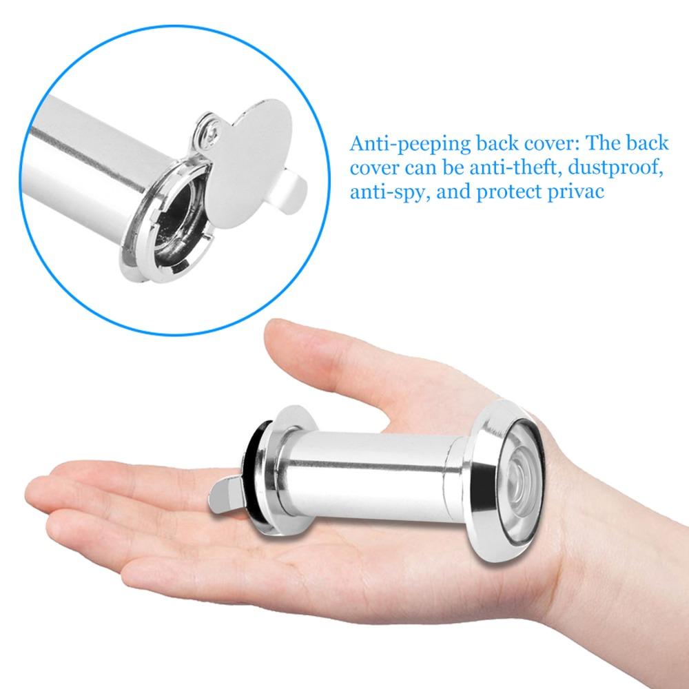 Anti-pry Door Peephole Alloy Security Peephole Practical Door Viewer Door Installation