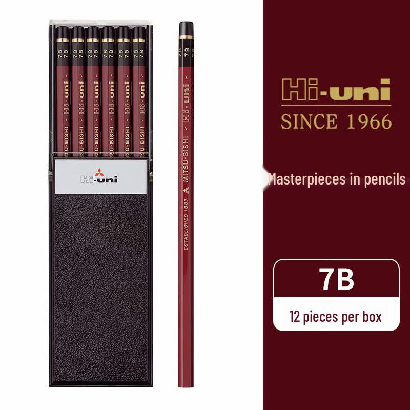 Mitsubishi Uni HI-UNI Sketch & Drawing Pencil