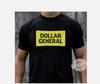 Rare Dollar General Black Unisex Cotton T-Shirt S-5XL Unisex T-Shirt
