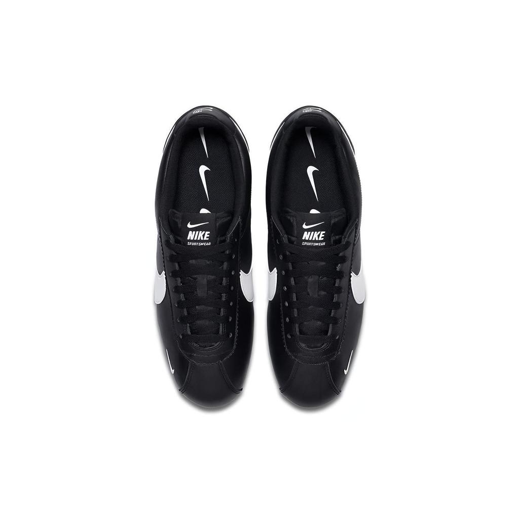 Nike Cortez Classica Mini Swoosh Nero Bianco 807480-004