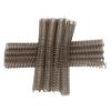 100 Stück Doppeldraht-Bindespirale 100 Blatt Kapazität 3:1 Teilung 34   12,7 mm Durchmesser Set-Kit für   Papier