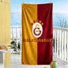 Galatasaray Strandtuch Superweiche Mikrofaser Schnelltrocknendes Gewebe Bequem Leicht Perfekt für Reisen Yoga Camping und Schwimmen