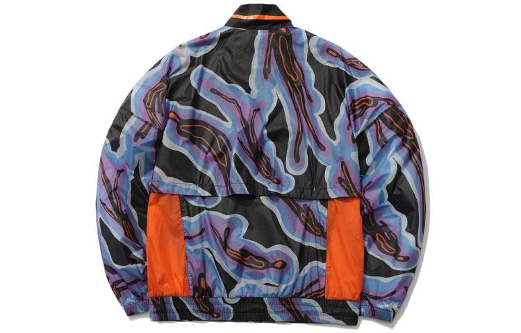Li Ning Jackets Men's Purple Stand Collar Moderate Other AFDR295-1