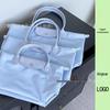 70th Anniversary French Dragon Embroidered Nylon Tote & Crossbody Bag