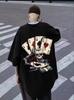 Men's Short Sleeve Printed T-Shirt - Summer Trendy European American Hip Hop Style, Round Neck Base Layer Top
