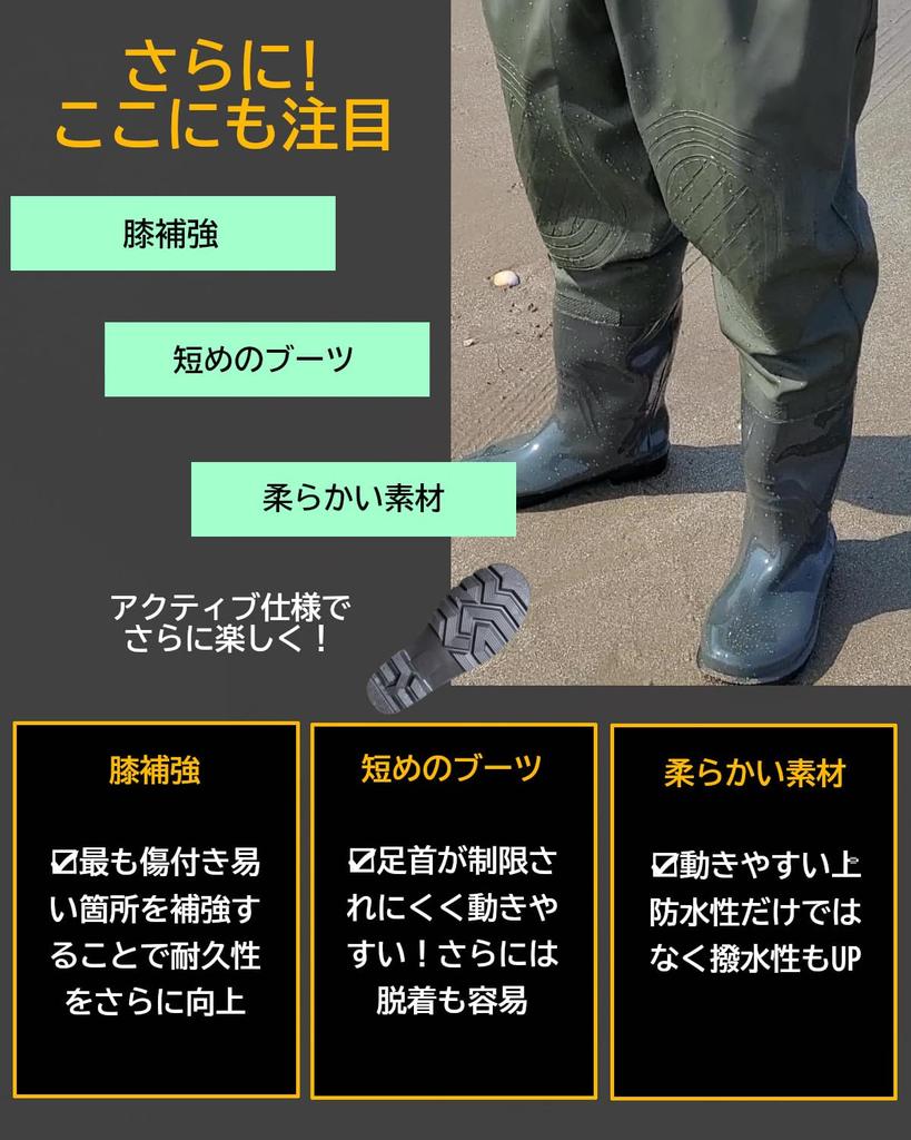 Unizom Fishing Waders with Reinforced Easy and Radial Fully and Fits Chest-High Knees, On/Off, Mobility. Sole, Waterproof, Durable, 27cm-28cm.