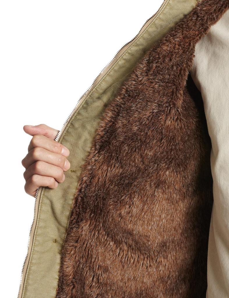USED WASH DECK Jacket Military Jacket TAN Tan 38 (Houston)HOUSTON N-1 5N-1UD