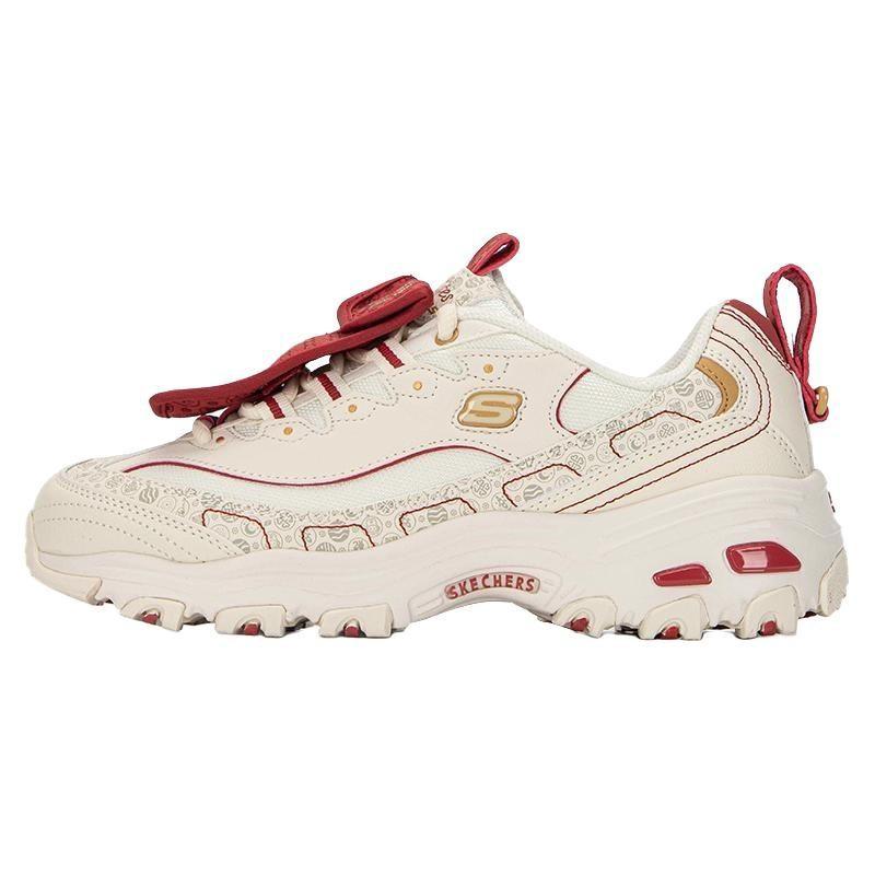 Skechers 'Biały Czerwony' Damski 800008-WRD