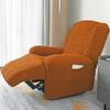 Elegant Elastic Bubble Grid Tub Single Armchair Cover with Armrests, Soft and Comfortable Single Seats Sofa Cover for Relaxation