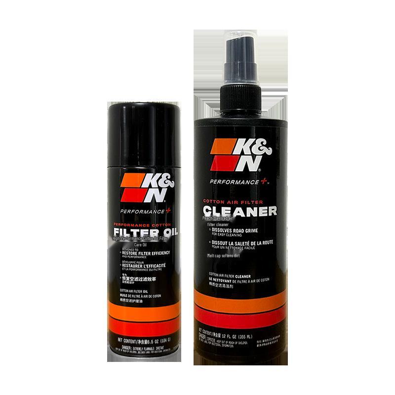 K&N Air Filter High-Flow Cleaning Kit with Care Oil