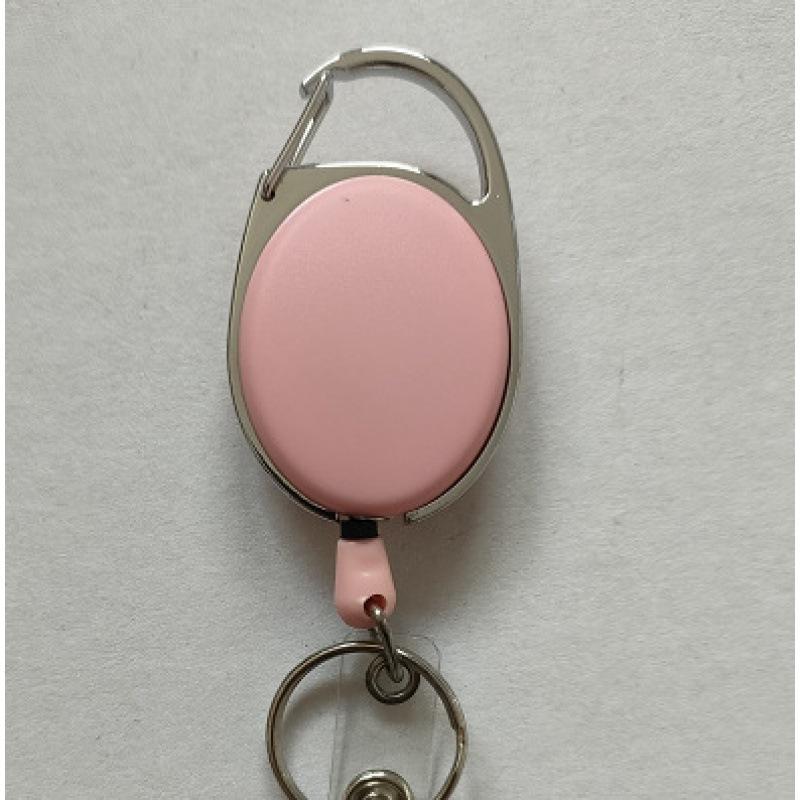 Retractable Badge Reel with Card Holder Reel Clip Key Ring Retractable ID Card Holder Key Chain Holders for Office Name Tag
