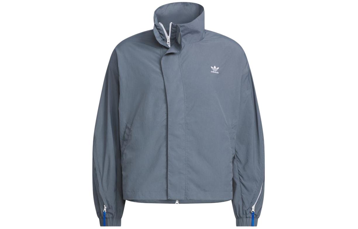 Adidas Originals x KR OP Jackets & Coats Unisex Asphalt Gray IZ4918 A/XS