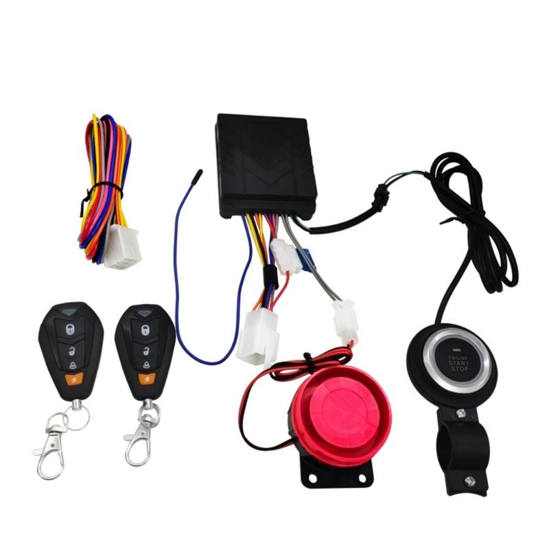 Mobile Phone Bluetooth-compatible Keyless Access App Motorbike Alarm-Siren Remote Control Electric Engine Locking System