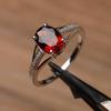 Eleganter Damen-Ovalzirkonring - Heiß verkaufter Stil