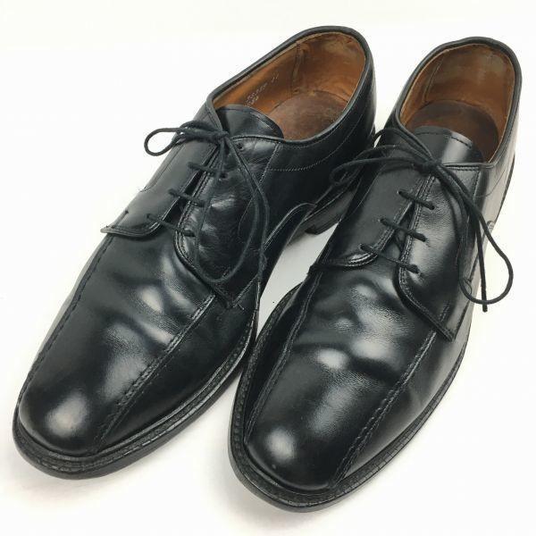 Allen Edmonds Vintage Hillcrest Swirl Moc Business Schuhe Schwarz Größe 8D / 25.5-26.0cm(GEBRAUCHT)