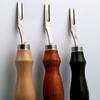 Stainless Steel Leather Shaver Edge Scraper Professional Leather Edger for Leather DIY