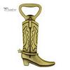 Cowboy Birthday Party Supplies Boot Bottle Opener, Durable Zinc Alloy Western Theme Openers with Style Giveaways Thank You Card, Unique Favors