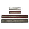 For Peugeot 3008 II GT 2016- Stainless Steel Door Sill Scuff Plate Welcome Pedal Car Styling Car Accessories 4pcs