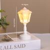 Mini LED Night Light Battery Powered Cute Flower Shape Nordic Table Lamp Warm Light for Bedroom Children Gift Home Decor