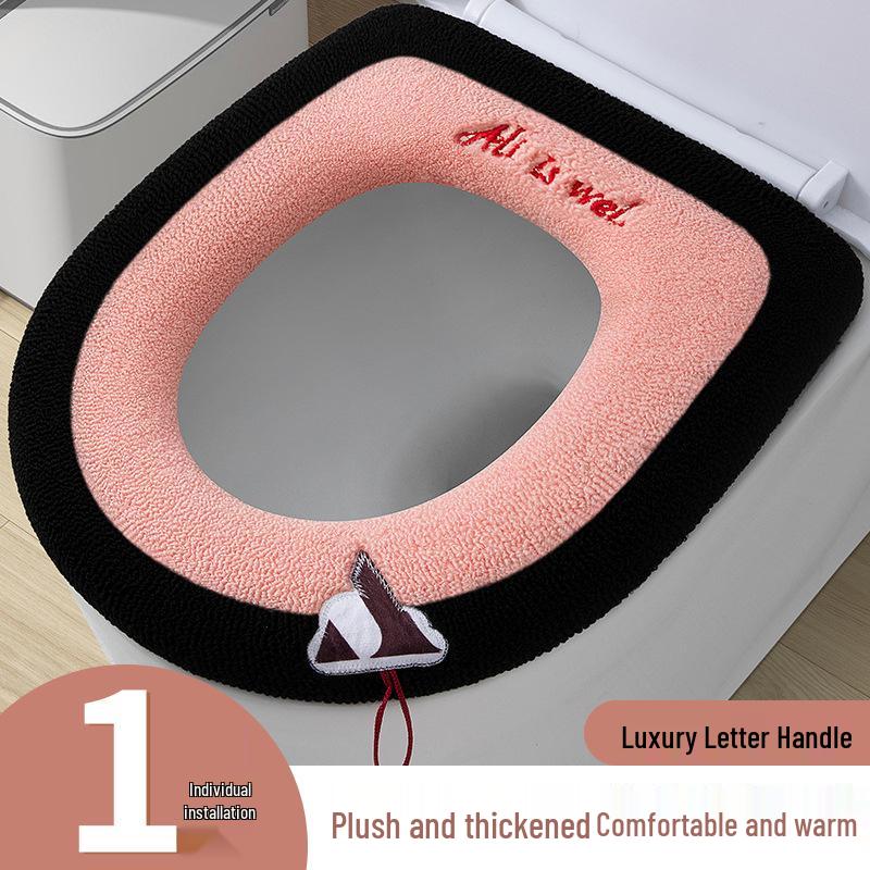 2025 Winter Plush Luxurious Toilet Seat Cushion