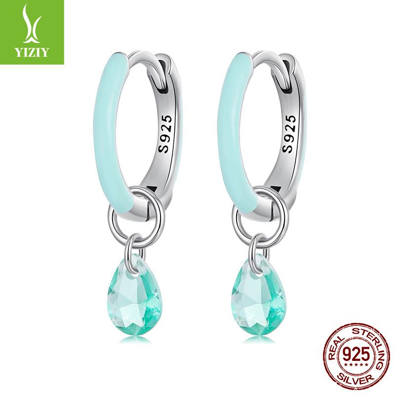 Personalized Exquisite Ocean Series Set Earrings 925 High-End Sterling Silver Cross-Border Summer Vacation