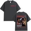 2025 Summer Rapper Junior H Sad Boyz Music Album T Shirt Unisexs Hip Hop Retro Unisex Pop Music 100 Pure Cotton Printed Tshirt