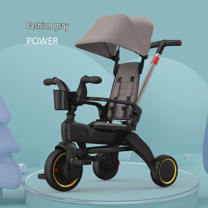 

Складной детский трехколесный велосипед KS для детей 1-6 лет - Комбинация детской коляски и велосипеда