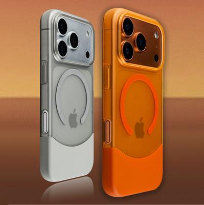 Segmented Splicing Hard Matte For Magsafe Case for For Iphone 17 Air 16 15 14 13 12 11 Pro Max Plus Magnetic Ultra Slim Funda