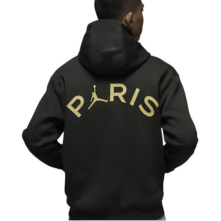 Jordan Solid Color Hooded Fleece Lined Casual Long Sleeved Sweatshirt Men's Sequoia Green FN5327-355
