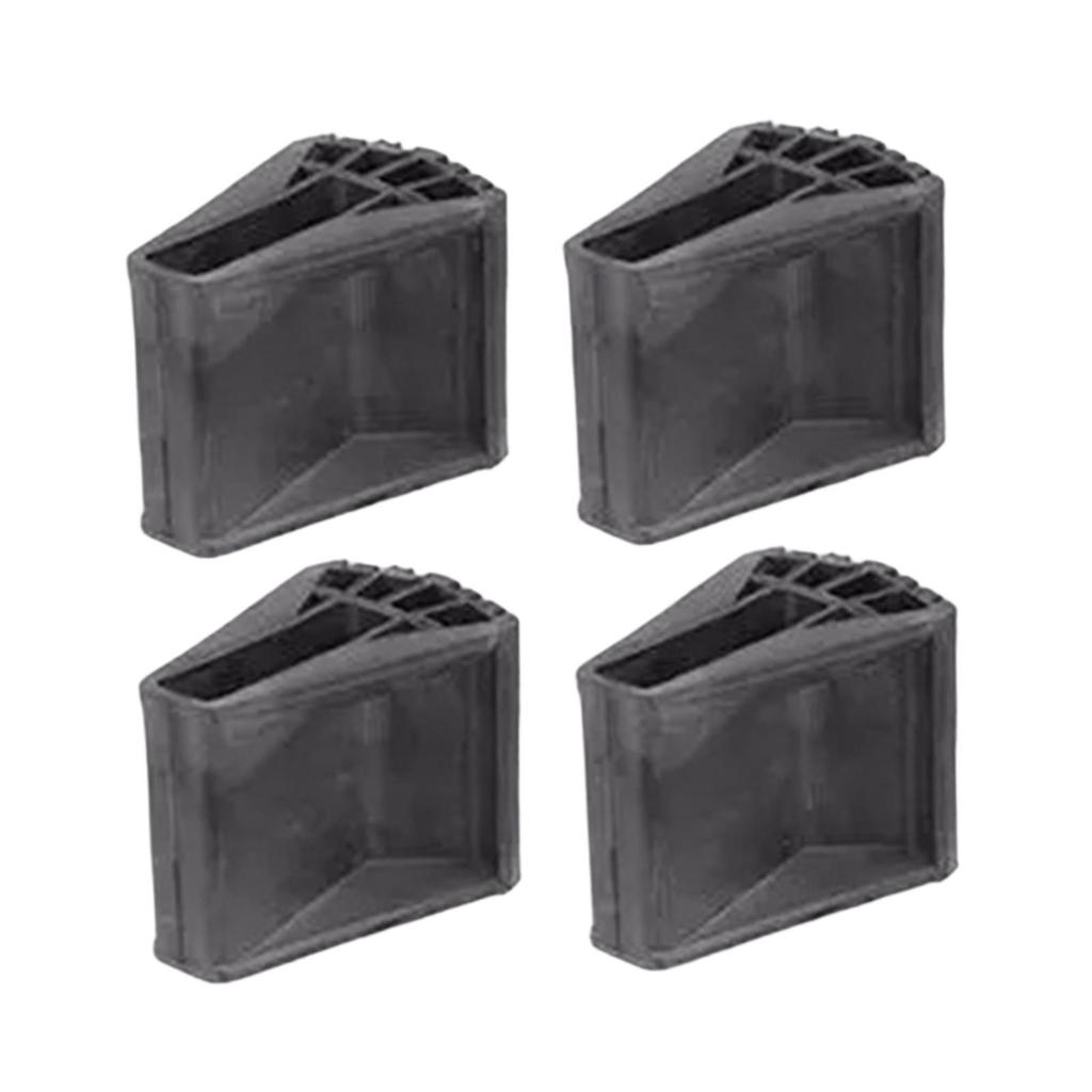 Non Slip Ladder Feet Covers Enhanced Stability Durable Rubber Protector for Mini Folding Ladder Auxiliary