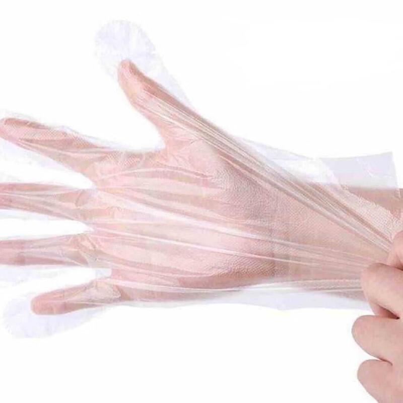 Tai Tang Disposable Transparent Film Gloves