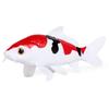 Simulated Marine Life: Koi Flowerback Carp Freshwater Fish Ornament Toy