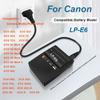 LC-E6  LP-E6N LP-E6NH Camera Battery Charger EU AU UK US Plug LC-E6E LCE6E LC-E6 For 70D 60D 7D 5D2 5D3 Mark II 5D MarkIII LP-E6