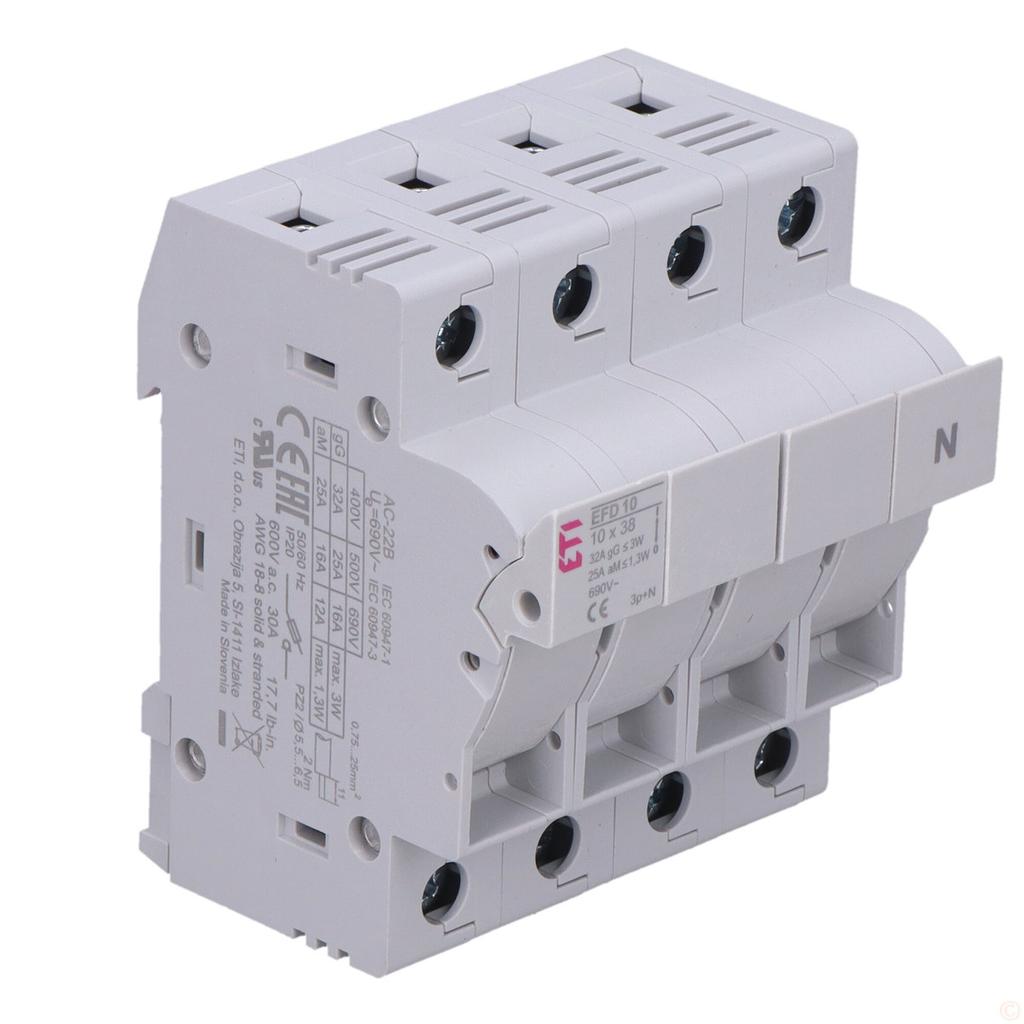 Fuse Switch EFD 10 3p+N