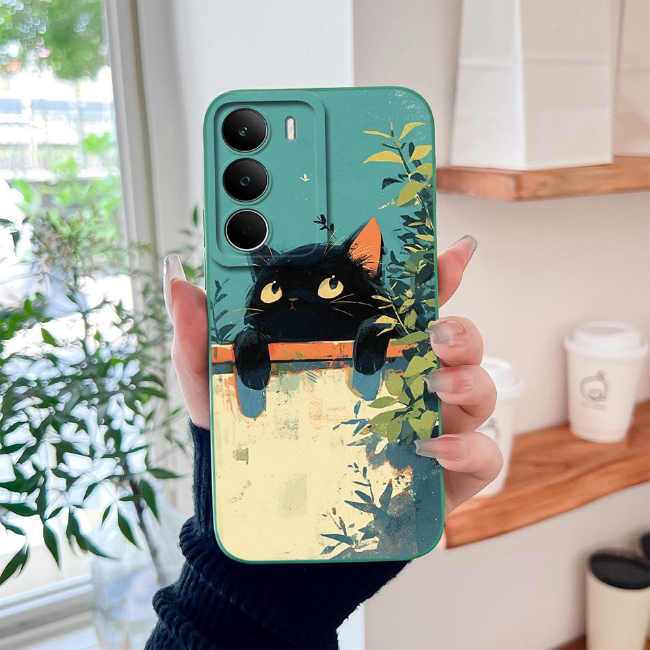 

For Realme C71 4G Phone Case Cute Design Full Protection Back Cover For RealmeC71 Soft Liquid Silicone Anti Drop Bumper Funda realme C71