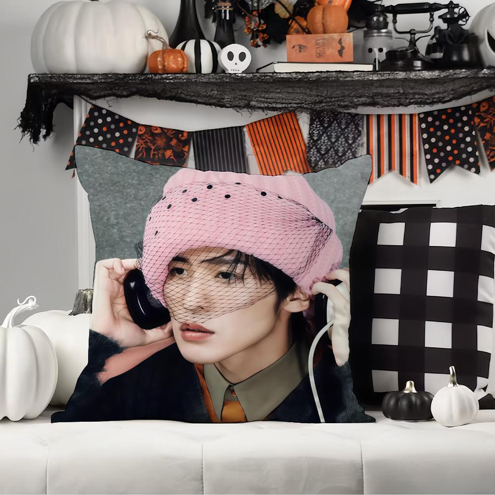 Japanese Actor R-Ren M-Meguro Pillow Case Office Cushions Suitable For Sofa Car Bedroom Decorative Cushion Cover