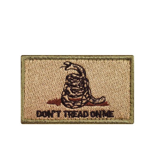 Skull Embroidery Tactical Velcro Hat Patch - Outdoor Supplies US