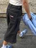 Jeans Baggy Streetwear Vintage Y2k Donna Harajuku Oversize Cool Girl Pantaloncini Nuovi Estivi Hight Street Moda Casual Pantaloni in Denim